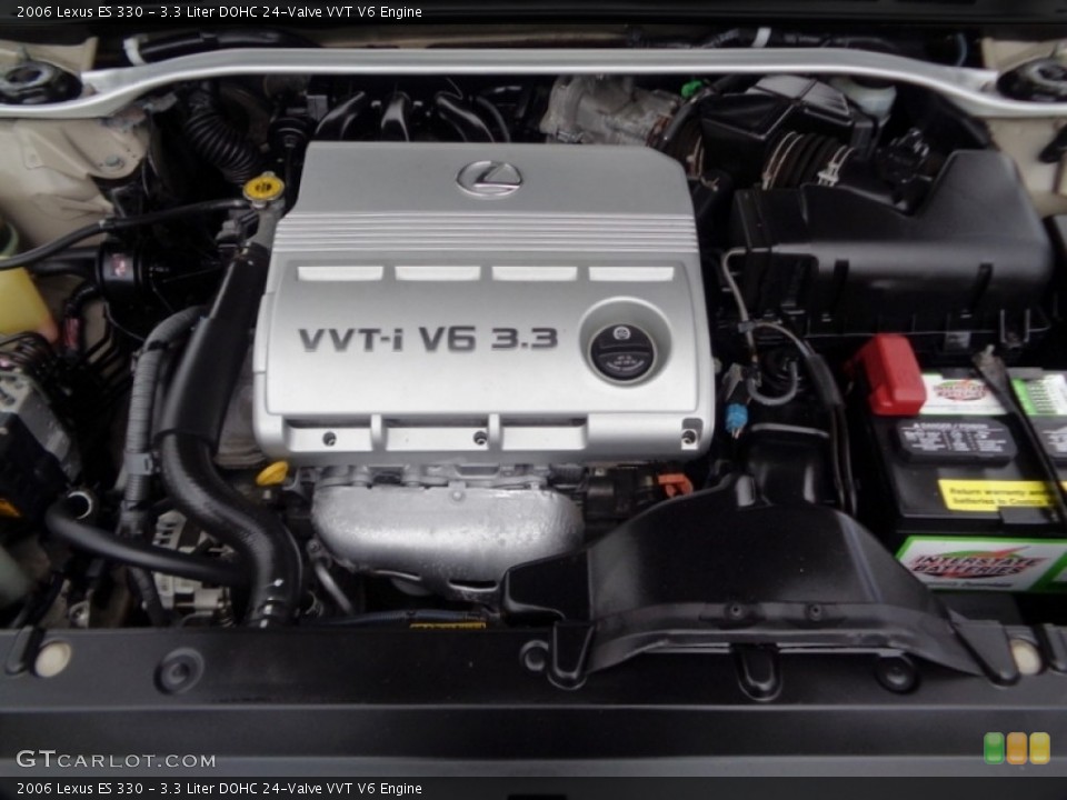 3.3 Liter DOHC 24-Valve VVT V6 Engine for the 2006 Lexus ES #119329962