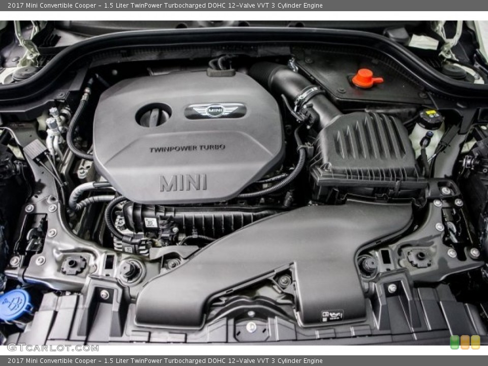 1.5 Liter TwinPower Turbocharged DOHC 12-Valve VVT 3 Cylinder Engine for the 2017 Mini Convertible #119336301