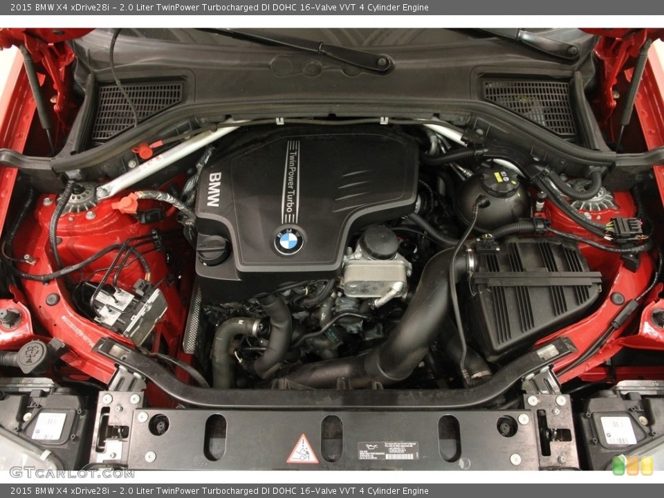 2.0 Liter TwinPower Turbocharged DI DOHC 16-Valve VVT 4 Cylinder Engine for the 2015 BMW X4 #119347431