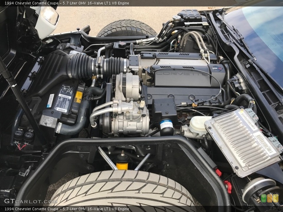 5.7 Liter OHV 16-Valve LT1 V8 Engine for the 1994 Chevrolet Corvette #119357620