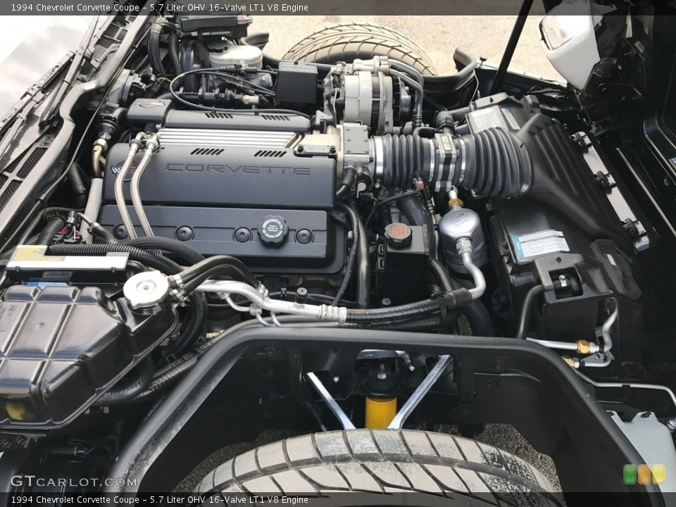 5.7 Liter OHV 16-Valve LT1 V8 Engine for the 1994 Chevrolet Corvette #119357650