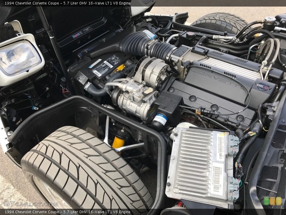 5.7 Liter OHV 16-Valve LT1 V8 Engine for the 1994 Chevrolet Corvette #119357683