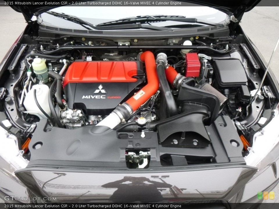 2.0 Liter Turbocharged DOHC 16-Valve MIVEC 4 Cylinder Engine for the 2015 Mitsubishi Lancer Evolution #119380384
