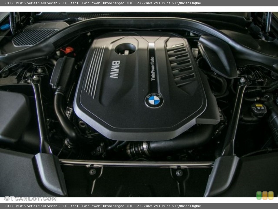 3.0 Liter DI TwinPower Turbocharged DOHC 24-Valve VVT Inline 6 Cylinder Engine for the 2017 BMW 5 Series #119453097