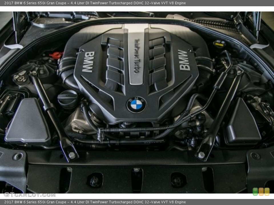 4.4 Liter DI TwinPower Turbocharged DOHC 32-Valve VVT V8 Engine for the 2017 BMW 6 Series #119453715