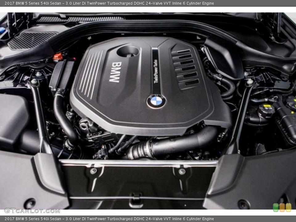 3.0 Liter DI TwinPower Turbocharged DOHC 24-Valve VVT Inline 6 Cylinder Engine for the 2017 BMW 5 Series #119529007