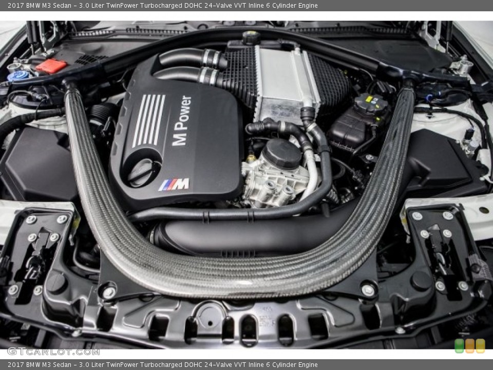 3.0 Liter TwinPower Turbocharged DOHC 24-Valve VVT Inline 6 Cylinder Engine for the 2017 BMW M3 #119529253