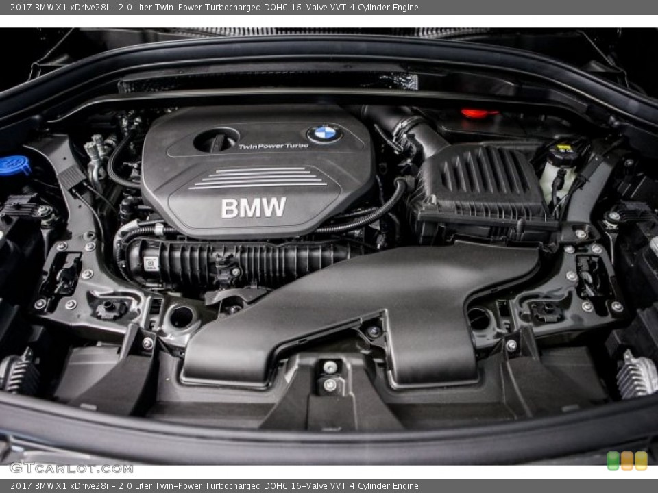 2.0 Liter Twin-Power Turbocharged DOHC 16-Valve VVT 4 Cylinder Engine for the 2017 BMW X1 #119529733