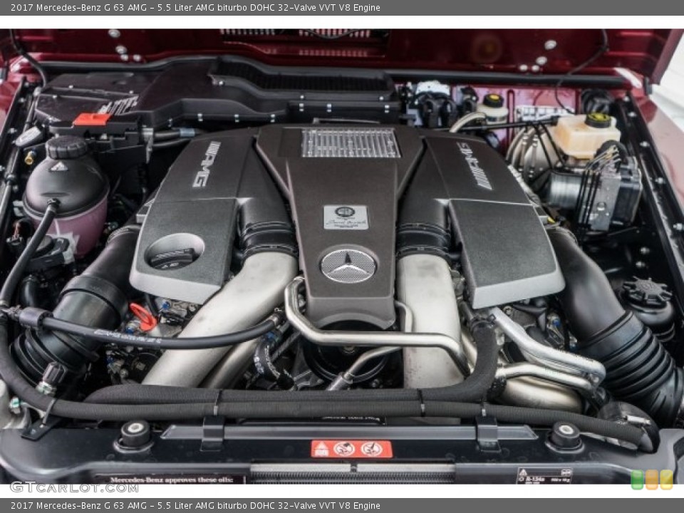 5.5 Liter AMG biturbo DOHC 32-Valve VVT V8 Engine for the 2017 Mercedes-Benz G #119541418