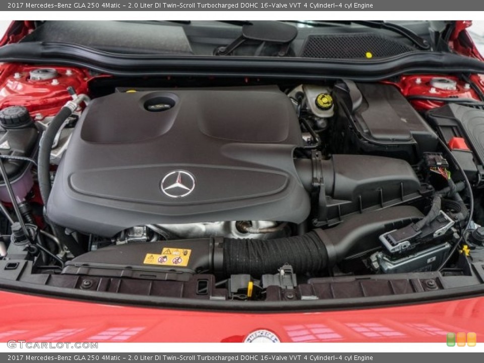 2.0 Liter DI Twin-Scroll Turbocharged DOHC 16-Valve VVT 4 CylinderI-4 cyl Engine for the 2017 Mercedes-Benz GLA #119564625