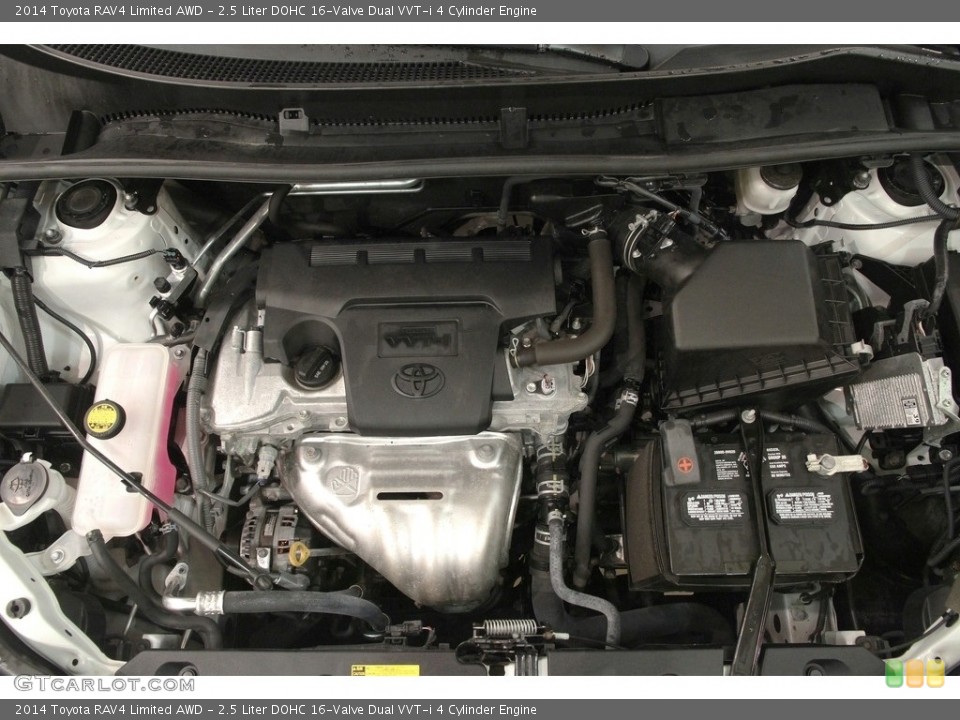 2.5 Liter DOHC 16-Valve Dual VVT-i 4 Cylinder Engine for the 2014 Toyota RAV4 #119569274