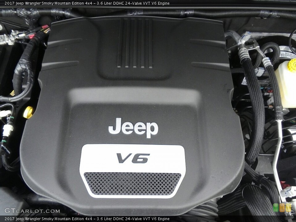 3.6 Liter DOHC 24-Valve VVT V6 Engine for the 2017 Jeep Wrangler #119591880