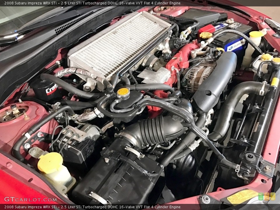 2.5 Liter STi Turbocharged DOHC 16-Valve VVT Flat 4 Cylinder Engine for the 2008 Subaru Impreza #119607783
