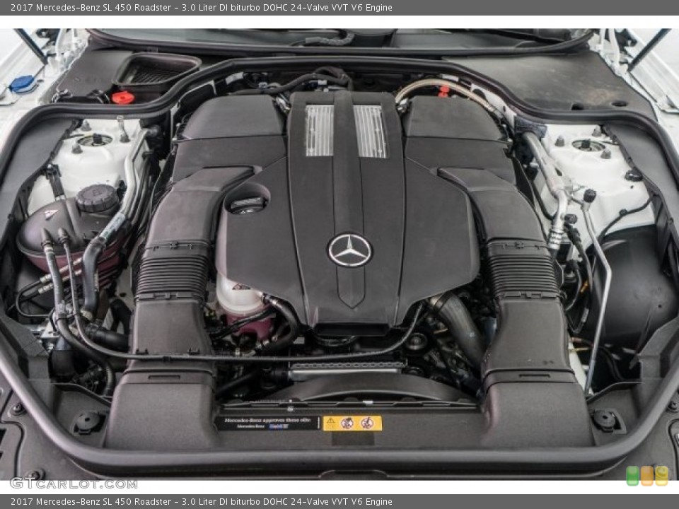 3.0 Liter DI biturbo DOHC 24-Valve VVT V6 Engine for the 2017 Mercedes-Benz SL #119613651