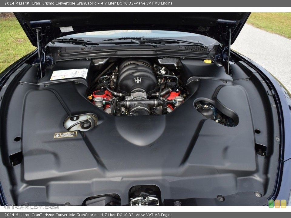 4.7 Liter DOHC 32-Valve VVT V8 Engine for the 2014 Maserati GranTurismo Convertible #119615616