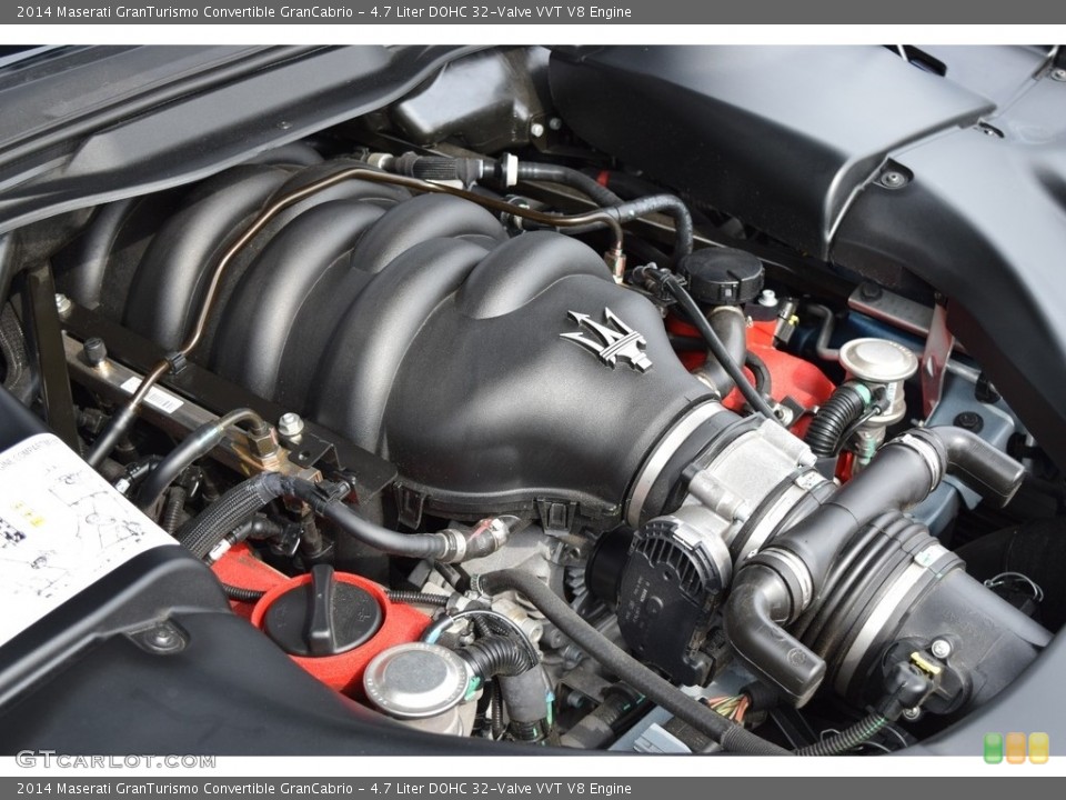 4.7 Liter DOHC 32-Valve VVT V8 Engine for the 2014 Maserati GranTurismo Convertible #119615667