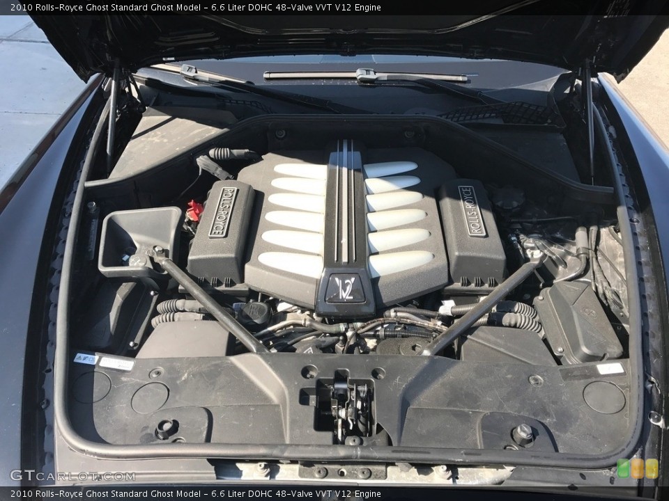 6.6 Liter DOHC 48-Valve VVT V12 2010 Rolls-Royce Ghost Engine