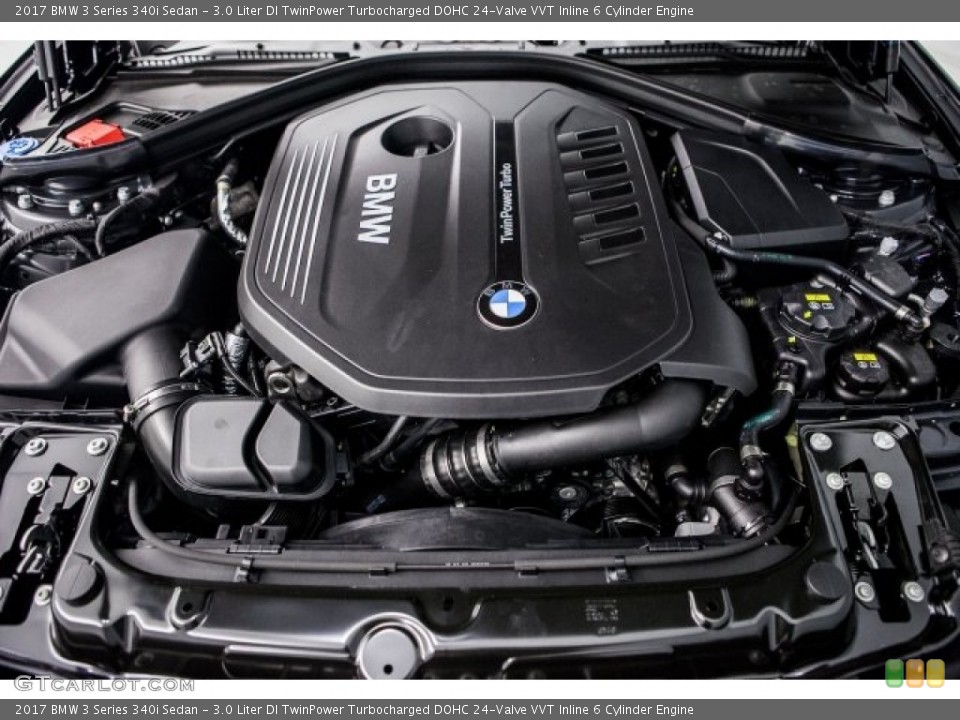 3.0 Liter DI TwinPower Turbocharged DOHC 24-Valve VVT Inline 6 Cylinder Engine for the 2017 BMW 3 Series #119634354