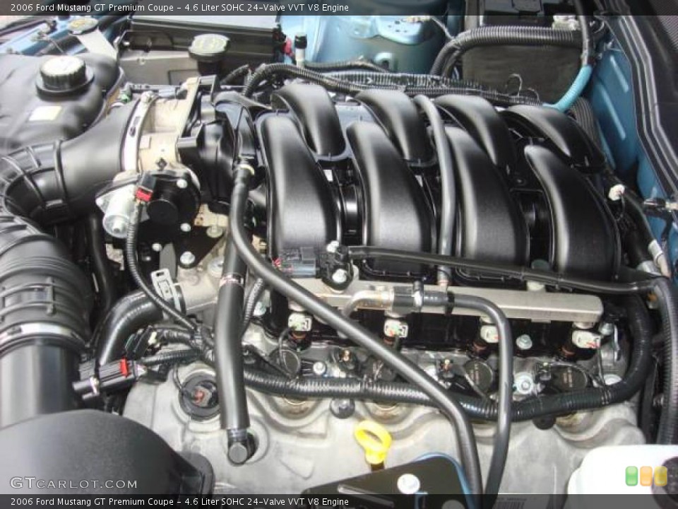 4.6 Liter SOHC 24-Valve VVT V8 Engine for the 2006 Ford Mustang #11964092
