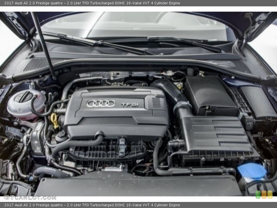 2.0 Liter TFSI Turbocharged DOHC 16-Valve VVT 4 Cylinder Engine for the 2017 Audi A3 #119652195