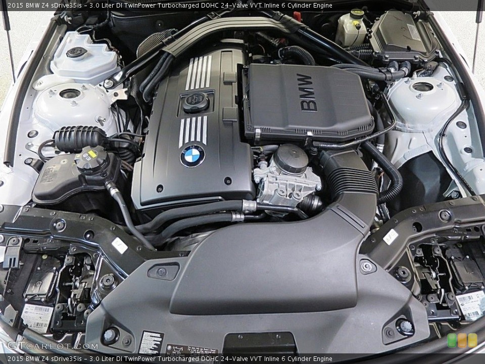 3.0 Liter DI TwinPower Turbocharged DOHC 24-Valve VVT Inline 6 Cylinder Engine for the 2015 BMW Z4 #119653026