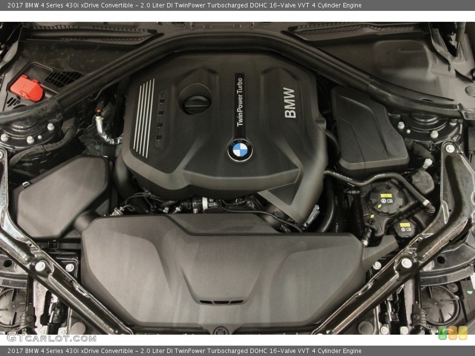2.0 Liter DI TwinPower Turbocharged DOHC 16-Valve VVT 4 Cylinder Engine for the 2017 BMW 4 Series #119669088
