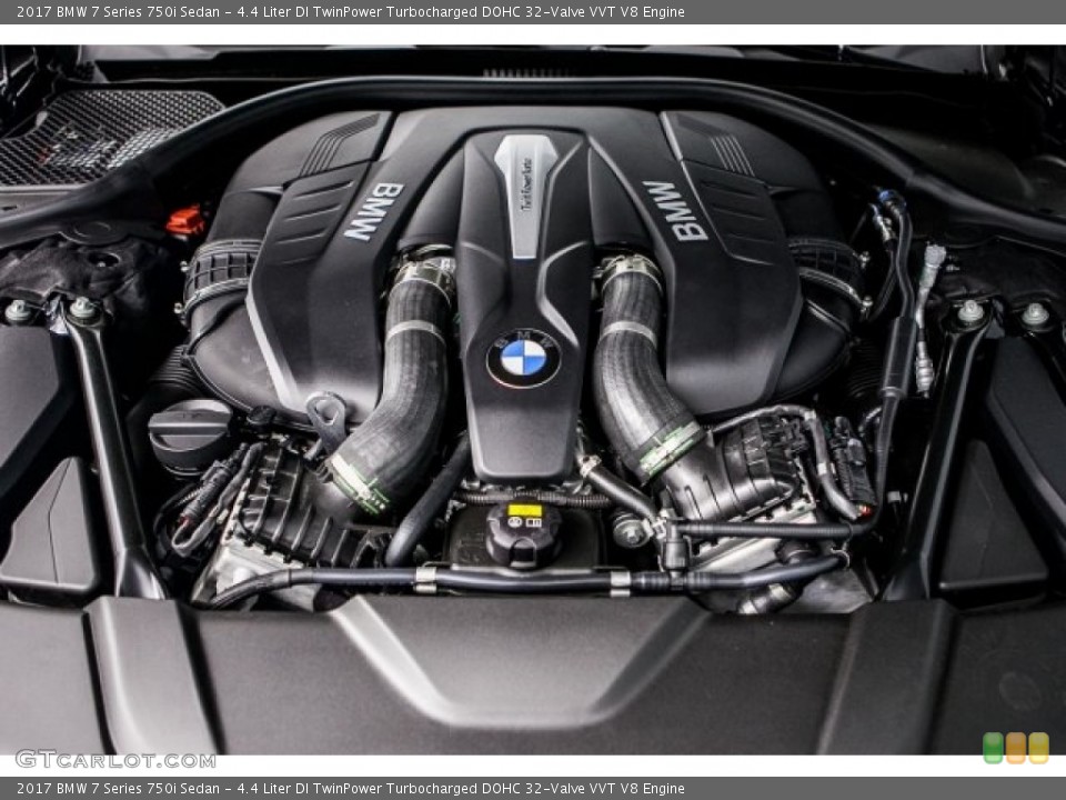 4.4 Liter DI TwinPower Turbocharged DOHC 32-Valve VVT V8 Engine for the 2017 BMW 7 Series #119763358