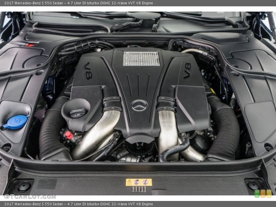 4.7 Liter DI biturbo DOHC 32-Valve VVT V8 Engine for the 2017 Mercedes-Benz S #119767421