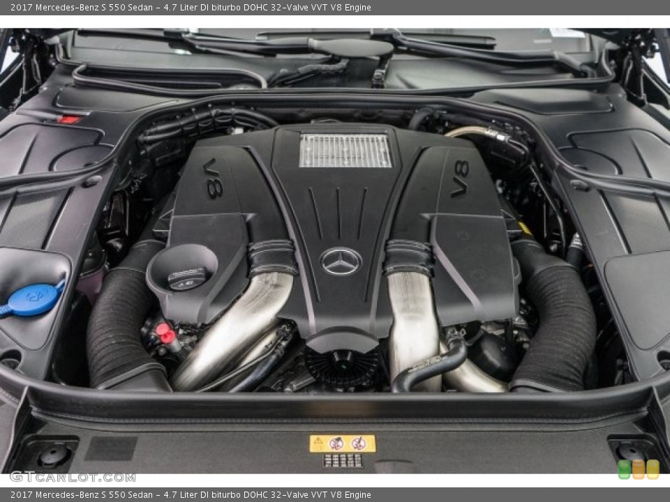 4.7 Liter DI biturbo DOHC 32-Valve VVT V8 Engine for the 2017 Mercedes-Benz S #119767682
