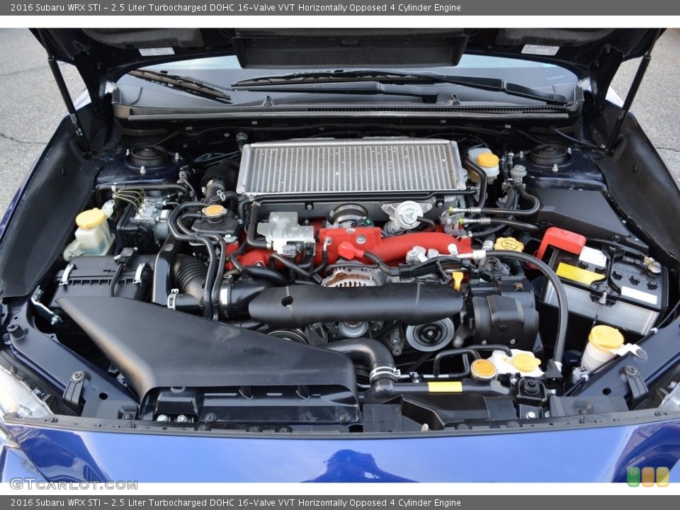 2.5 Liter Turbocharged DOHC 16-Valve VVT Horizontally Opposed 4 Cylinder Engine for the 2016 Subaru WRX #119841972