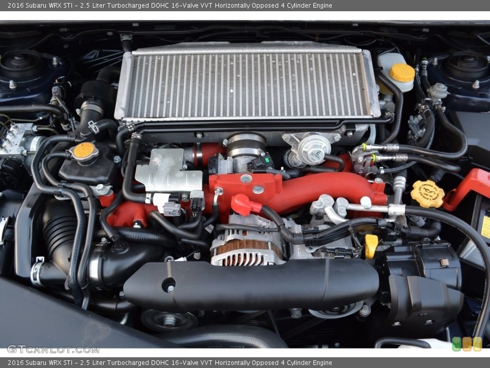 2.5 Liter Turbocharged DOHC 16-Valve VVT Horizontally Opposed 4 Cylinder Engine for the 2016 Subaru WRX #119841998