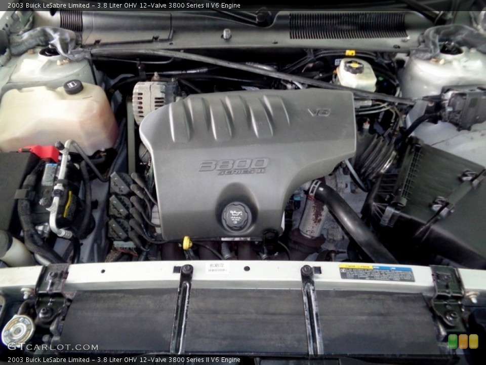 3.8 Liter OHV 12-Valve 3800 Series II V6 Engine for the 2003 Buick LeSabre #119850886