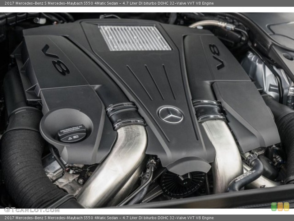 4.7 Liter DI biturbo DOHC 32-Valve VVT V8 Engine for the 2017 Mercedes-Benz S #119893837