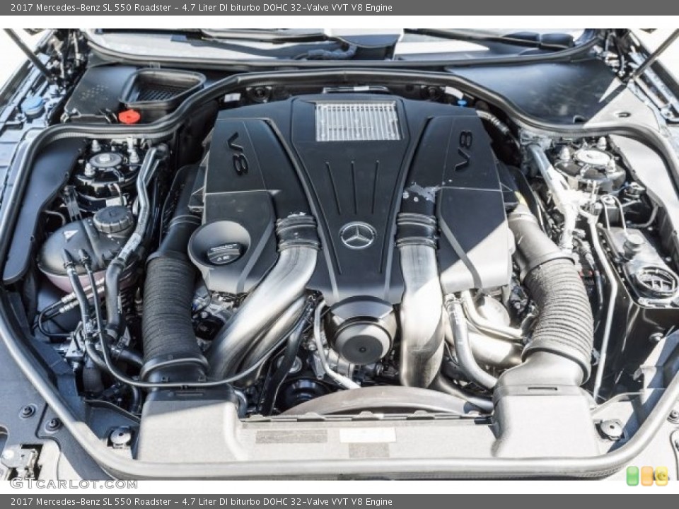 4.7 Liter DI biturbo DOHC 32-Valve VVT V8 Engine for the 2017 Mercedes-Benz SL #119912794