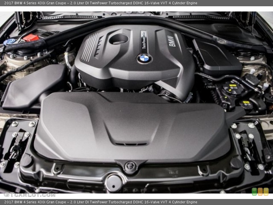 2.0 Liter DI TwinPower Turbocharged DOHC 16-Valve VVT 4 Cylinder Engine for the 2017 BMW 4 Series #119990550