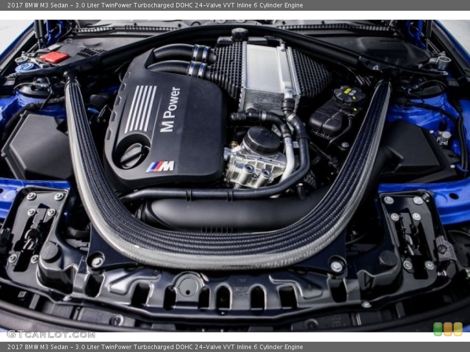 3.0 Liter TwinPower Turbocharged DOHC 24-Valve VVT Inline 6 Cylinder Engine for the 2017 BMW M3 #119991432