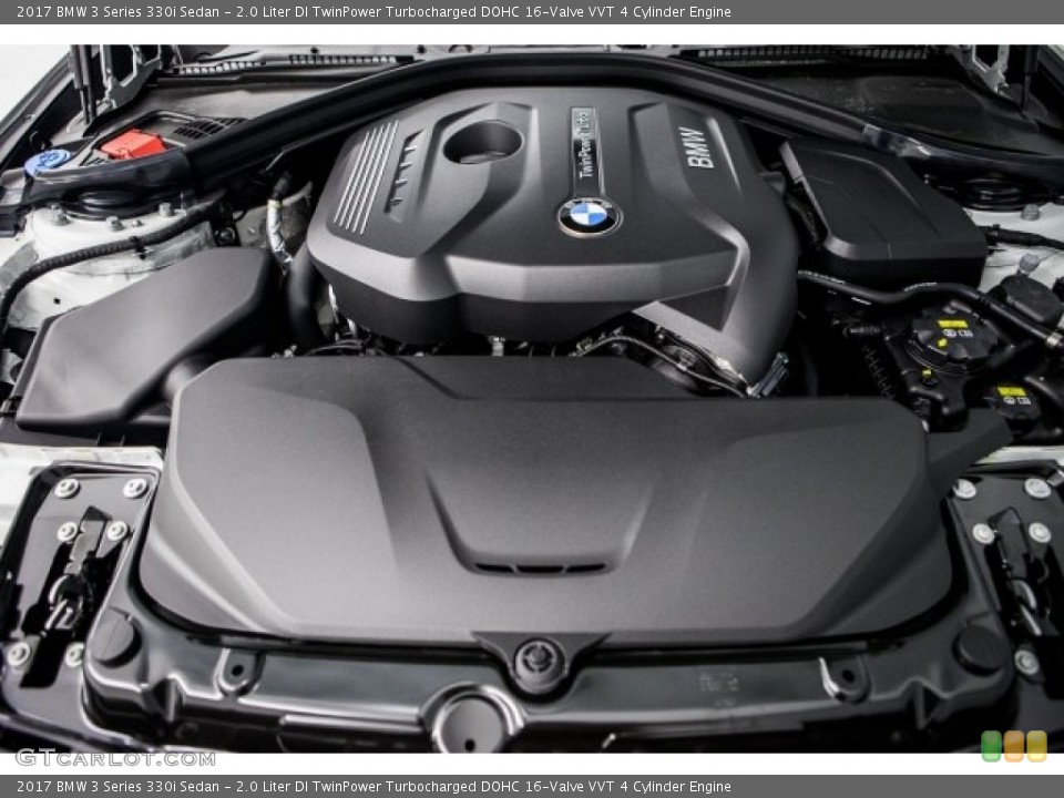 2.0 Liter DI TwinPower Turbocharged DOHC 16-Valve VVT 4 Cylinder Engine for the 2017 BMW 3 Series #120017865