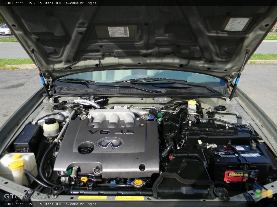 3.5 Liter DOHC 24-Valve V6 2003 Infiniti I Engine