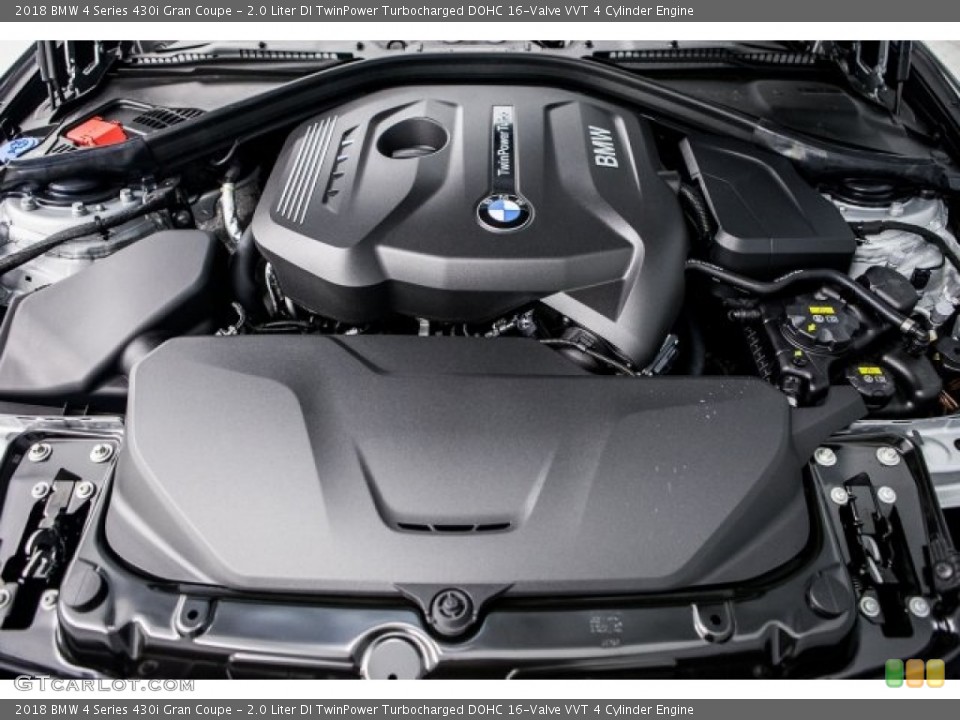 2.0 Liter DI TwinPower Turbocharged DOHC 16-Valve VVT 4 Cylinder Engine for the 2018 BMW 4 Series #120031227
