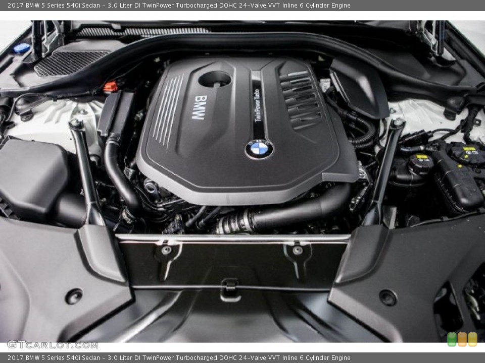 3.0 Liter DI TwinPower Turbocharged DOHC 24-Valve VVT Inline 6 Cylinder Engine for the 2017 BMW 5 Series #120032475