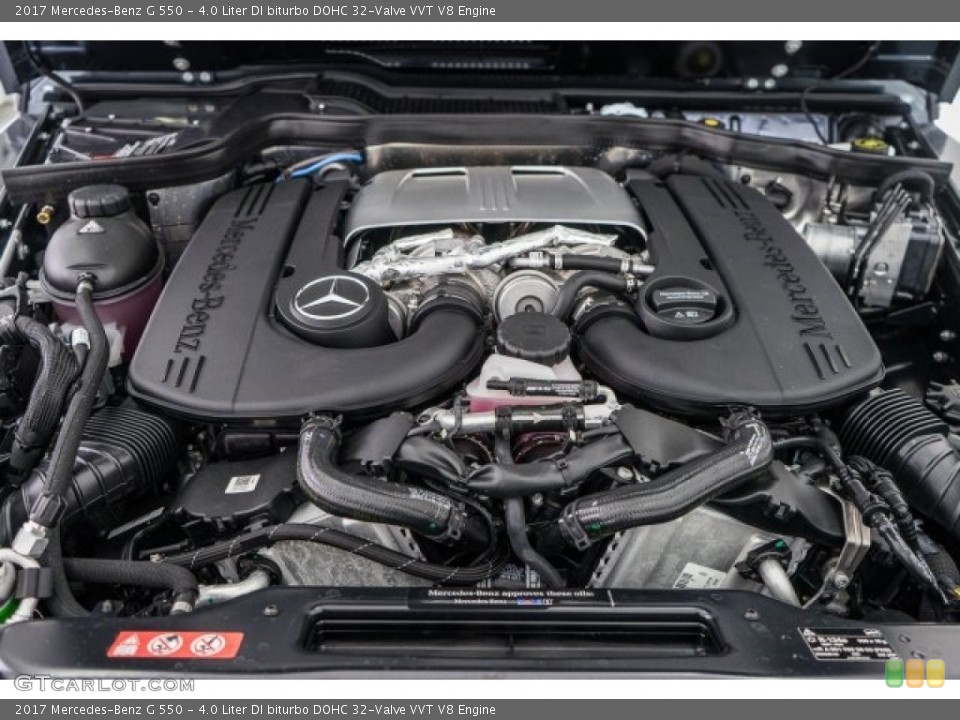 4.0 Liter DI biturbo DOHC 32-Valve VVT V8 Engine for the 2017 Mercedes-Benz G #120046743