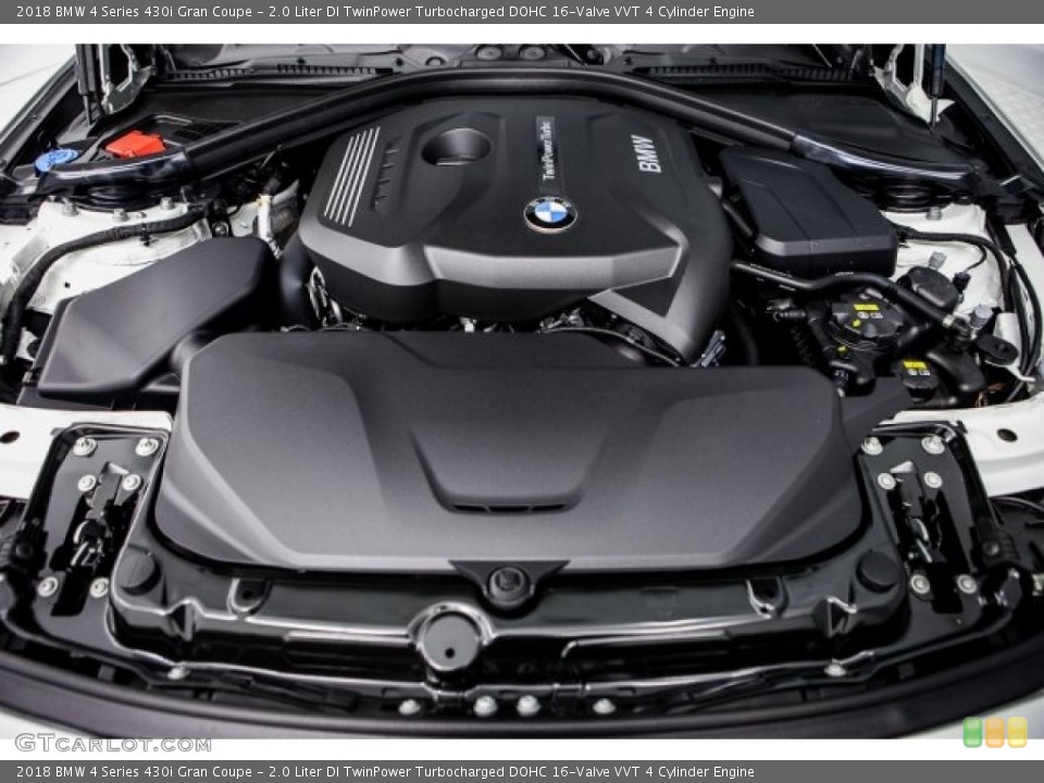 2.0 Liter DI TwinPower Turbocharged DOHC 16-Valve VVT 4 Cylinder Engine for the 2018 BMW 4 Series #120060781