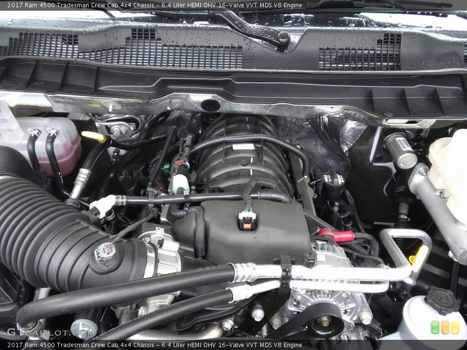 6.4 Liter HEMI OHV 16-Valve VVT MDS V8 2017 Ram 4500 Engine
