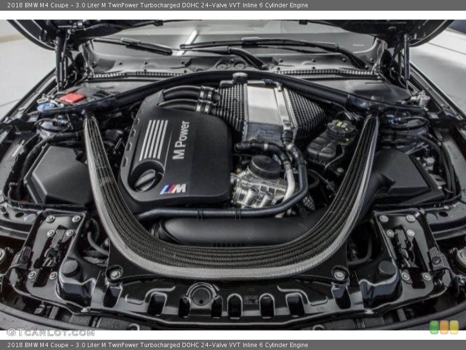 3.0 Liter M TwinPower Turbocharged DOHC 24-Valve VVT Inline 6 Cylinder Engine for the 2018 BMW M4 #120148688