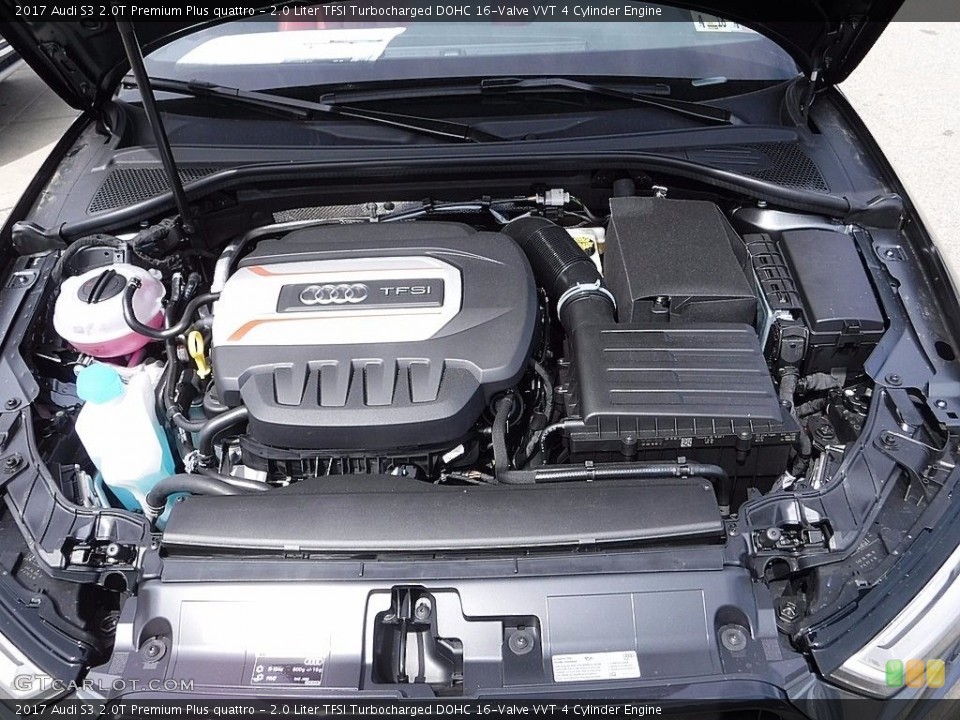 2.0 Liter TFSI Turbocharged DOHC 16-Valve VVT 4 Cylinder Engine for the 2017 Audi S3 #120169514