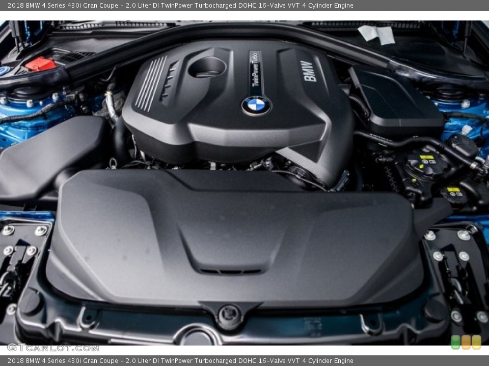 2.0 Liter DI TwinPower Turbocharged DOHC 16-Valve VVT 4 Cylinder Engine for the 2018 BMW 4 Series #120176954