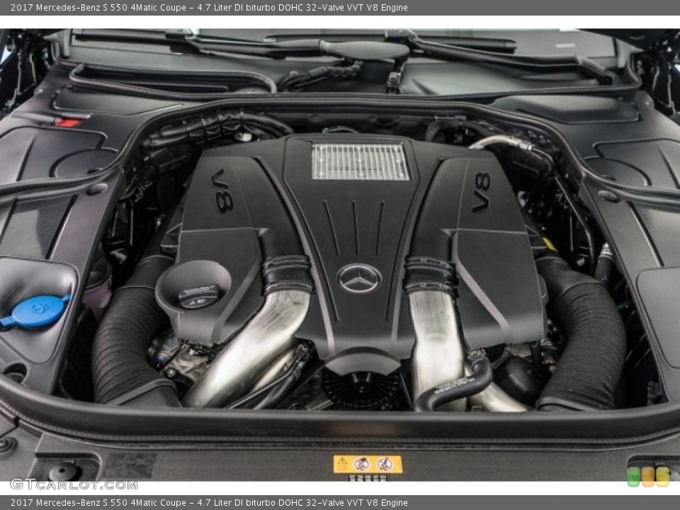 4.7 Liter DI biturbo DOHC 32-Valve VVT V8 Engine for the 2017 Mercedes-Benz S #120188010