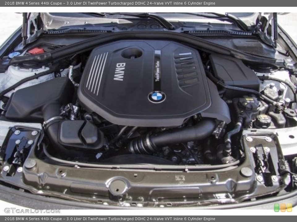 3.0 Liter DI TwinPower Turbocharged DOHC 24-Valve VVT Inline 6 Cylinder Engine for the 2018 BMW 4 Series #120228972