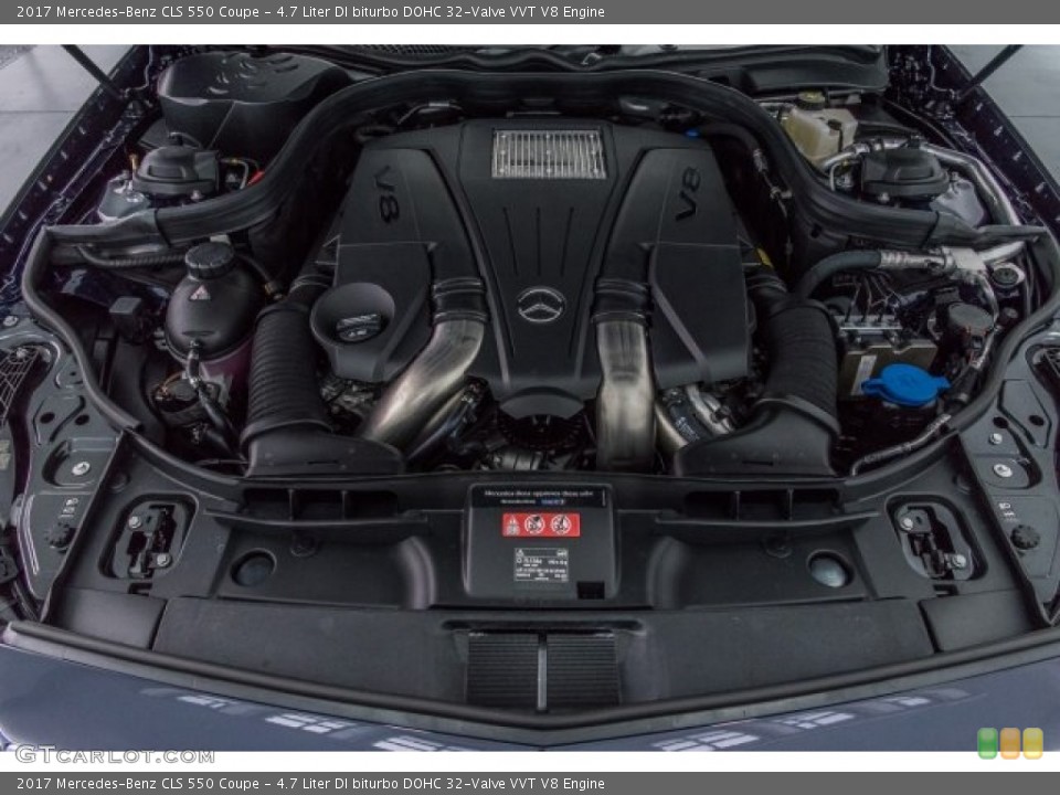 4.7 Liter DI biturbo DOHC 32-Valve VVT V8 Engine for the 2017 Mercedes-Benz CLS #120308438