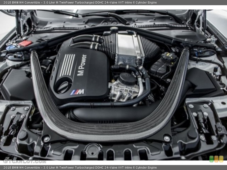 3.0 Liter M TwinPower Turbocharged DOHC 24-Valve VVT Inline 6 Cylinder Engine for the 2018 BMW M4 #120317126